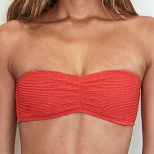 LA Hearts by PacSun CariScrunch Bandeau Bikini Top